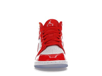 Air Jordan 1 Mid Barcelona Sweater Red Patent