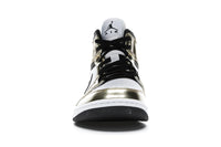 Air Jordan 1 Mid Metallic Gold Black White