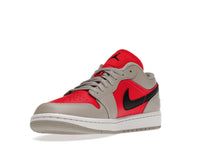 Air Jordan 1 Retro Low Light Iron Ore Siren Red