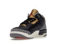 Air Jordan 3 Retro Black Cement Gold