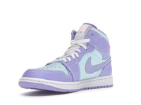 Air Jordan 1 Mid Purple Aqua
