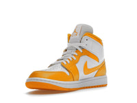 Air Jordan 1 Mid White University Gold