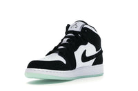 Air Jordan 1 Mid White Black Teal Tint