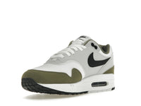 Nike Air Max 1 White Black Medium Olive