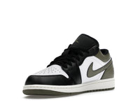 Air Jordan 1 Low Black Toe Medium Olive