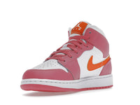 Air Jordan 1 Mid Pinksicle Safety Orange