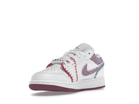 Air Jordan 1 Low White Light Bordeaux