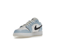 Air Jordan 1 Low Ice Blue Black