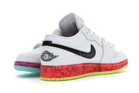 Air Jordan 1 Low Multi-Color Midsoles White