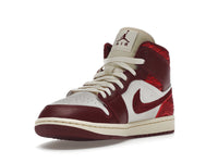 Air Jordan 1 Mid SE Tiki Leaf Team Red