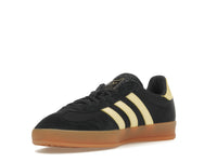 Adidas Gazelle Indoor Black Almost Yellow Gum