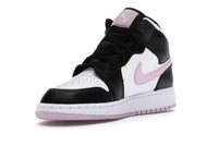 Air Jordan 1 Mid White Black Light Arctic Pink