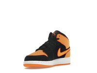Air Jordan 1 Mid SE Black Vivid Orange