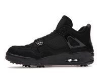 Air Jordan 4 Retro Golf Black Cat Pony Hair