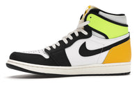 Air Jordan 1 Retro High White Black Volt University Gold