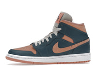 Air Jordan 1 Mid Dark Teal Green