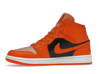 Air Jordan 1 Mid SE Rush Orange Crimson Bliss