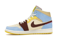 Air Jordan 1 Mid SE Fearless Maison Chateau Rouge