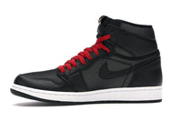 Air Jordan 1 Retro High Black Satin Gym Red
