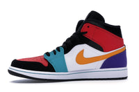Air Jordan 1 Mid Bred Multi-Color