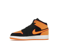 Air Jordan 1 Mid SE Black Vivid Orange