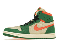 Air Jordan 1 High Zoom Air CMFT 2 Pine Green Orange Blaze