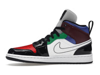 Air Jordan 1 Mid SE Black White Multi-Color