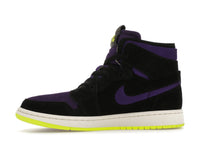 Air Jordan 1 High Zoom Air CMFT Black Court Purple Lemon Venom