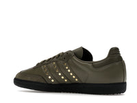 Adidas Samba OG Studded Stripes Dark Khaki Black