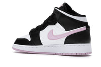 Air Jordan 1 Mid White Black Light Arctic Pink
