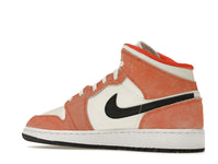 Air Jordan 1 Mid SE Orange Suede