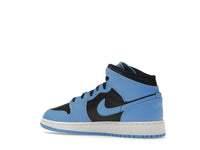 Air Jordan 1 Mid University Blue Black