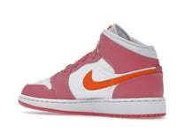Air Jordan 1 Mid Pinksicle Safety Orange