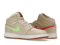 Air Jordan 1 Mid Utility Fleece Pearl White