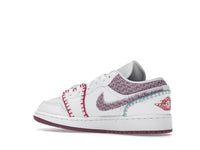 Air Jordan 1 Low White Light Bordeaux