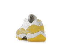 Air Jordan 11 Retro Low Yellow Snakeskin