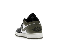 Air Jordan 1 Low Black Toe Medium Olive