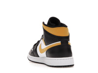 Air Jordan 1 Mid White Pollen Black