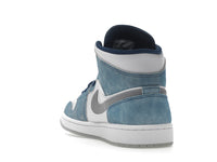 Air Jordan 1 Mid French Blue Fire Red