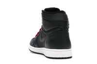 Air Jordan 1 Retro High Black Satin Gym Red