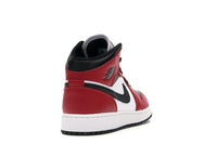 Air Jordan 1 Mid Chicago Black Toe
