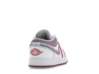Air Jordan 1 Low White Light Bordeaux