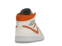 Air Jordan 1 Mid Starfish Pure Platinum