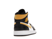 Air Jordan 1 Mid White Pollen Black