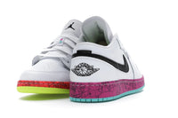 Air Jordan 1 Low Multi-Color Midsoles White