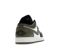 Air Jordan 1 Low Black Toe Medium Olive