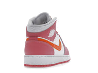 Air Jordan 1 Mid Pinksicle Safety Orange
