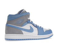 Air Jordan 1 Mid University Blue Grey