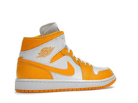 Air Jordan 1 Mid White University Gold