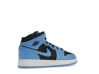 Air Jordan 1 Mid University Blue Black